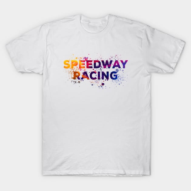 Speedway racing Sport sticker Design. T-Shirt by khaled